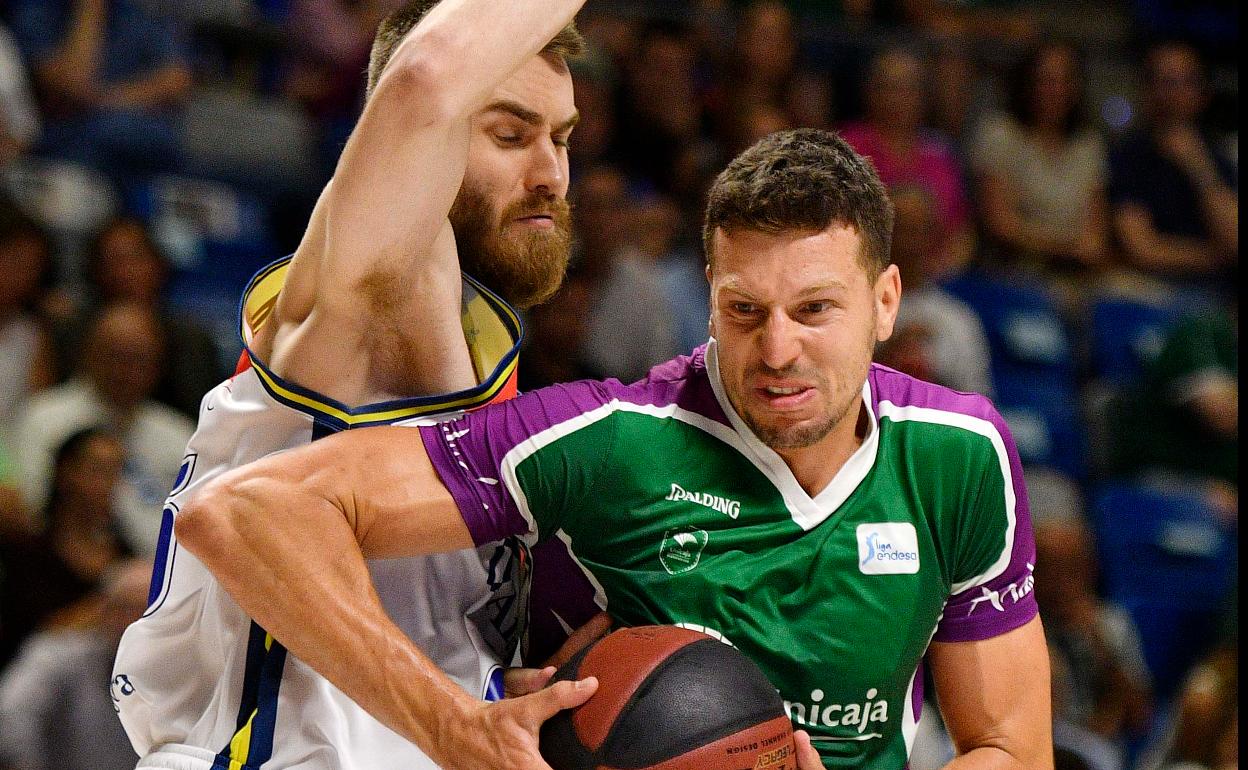 Dragan Milosavljevic, durante su etapa en el Unicaja. 