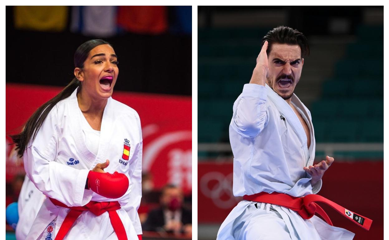 El kárate malagueño, en lo más alto: María Torres y Damián Quintero luchan por el oro
