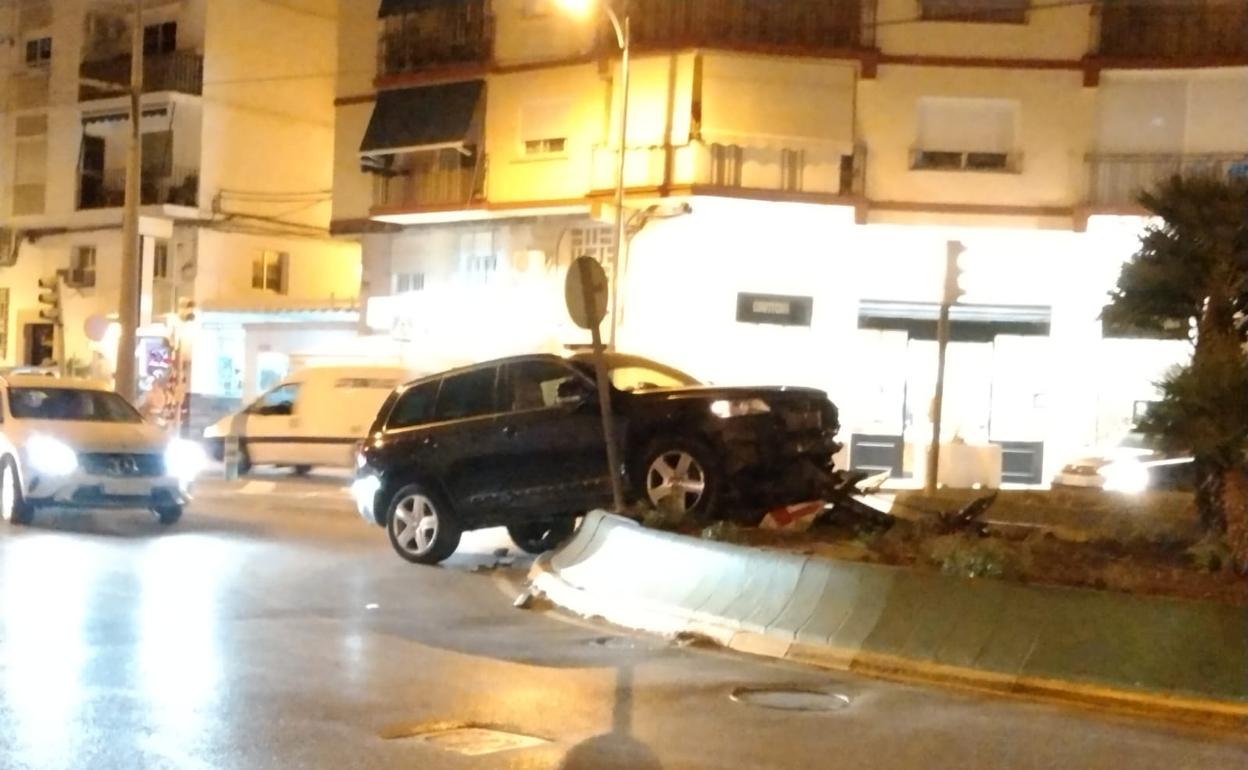 Imagen del vehículo, un todoterreno de la marca Audi