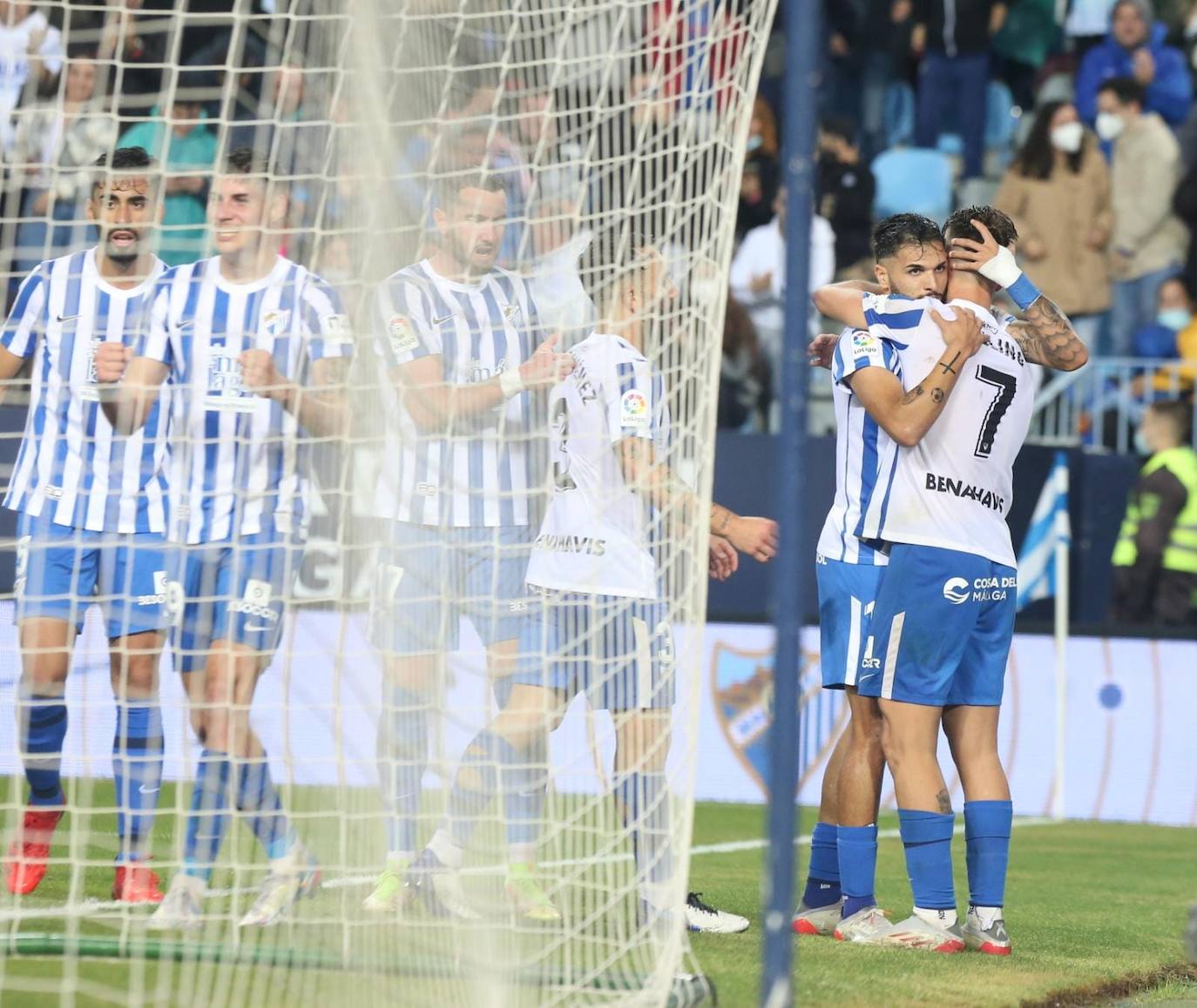 La Rosaleda registró la mejor entrada de la temporada 