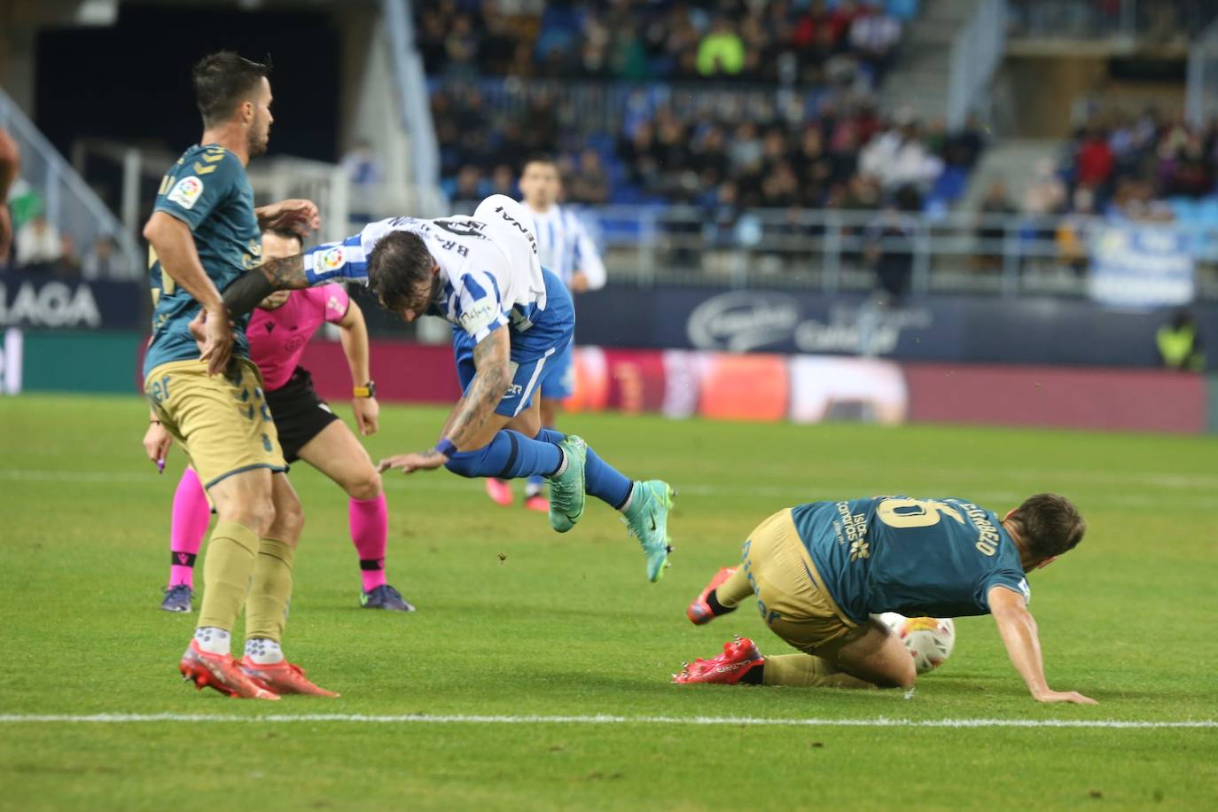 La Rosaleda registró la mejor entrada de la temporada 