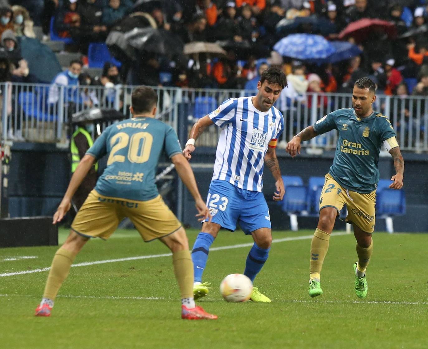 La Rosaleda registró la mejor entrada de la temporada 