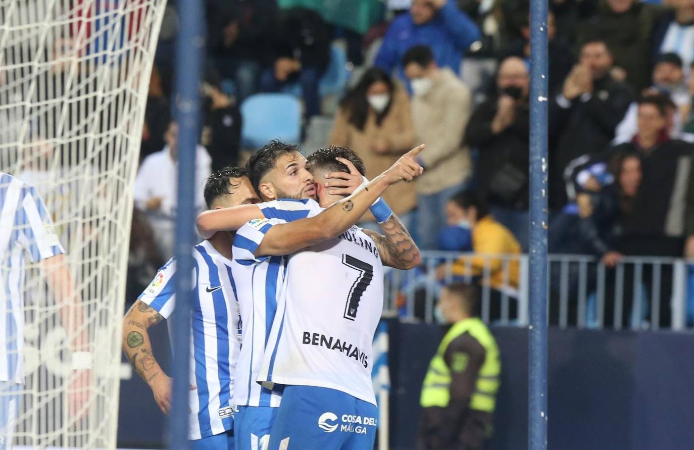 La Rosaleda registró la mejor entrada de la temporada 