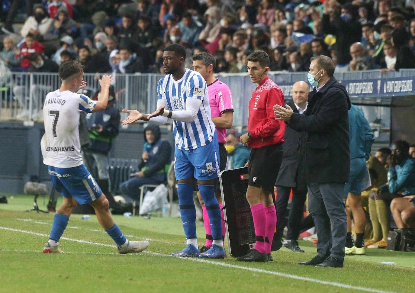La Rosaleda registró la mejor entrada de la temporada 