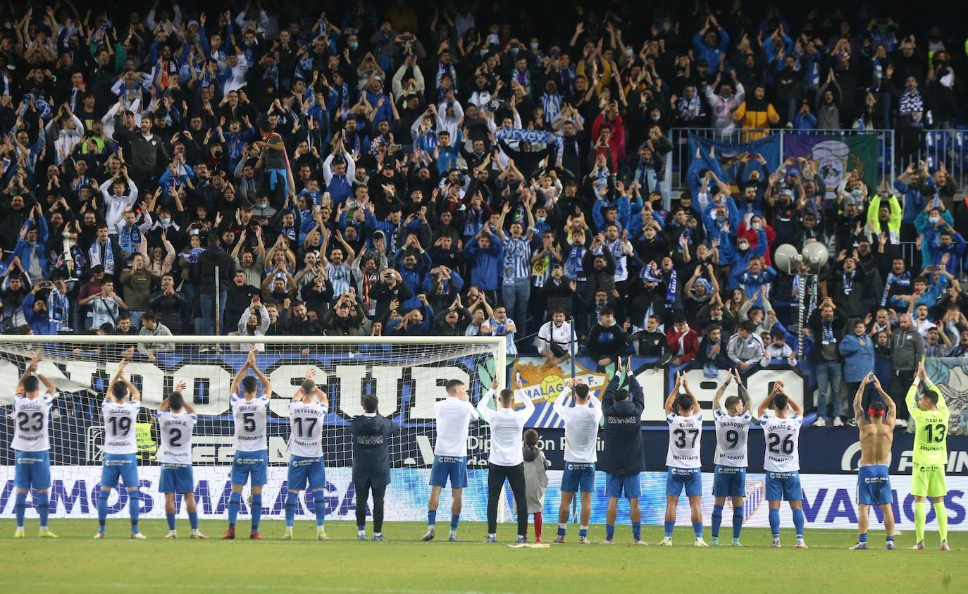 La Rosaleda registró la mejor entrada de la temporada 