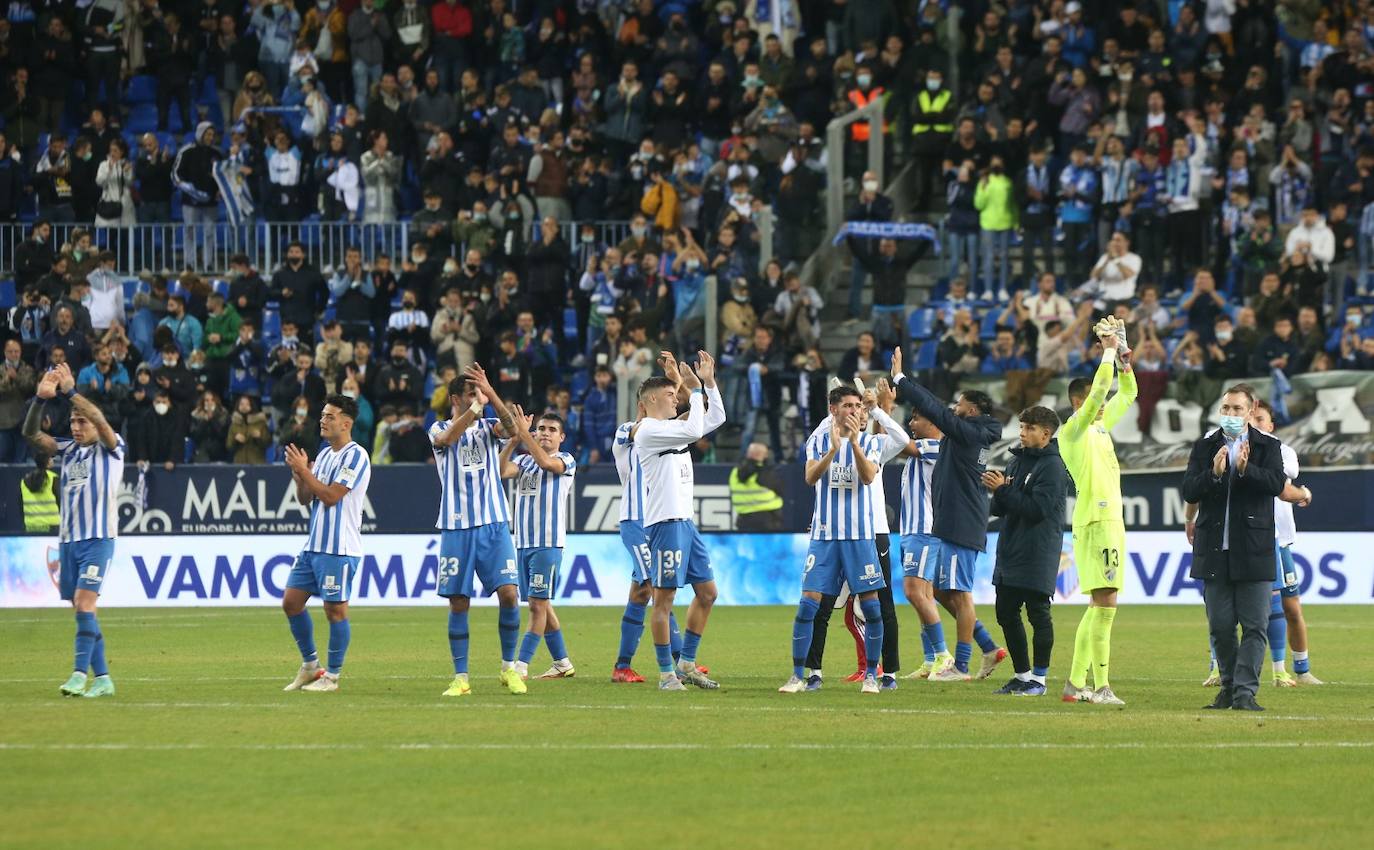 La Rosaleda registró la mejor entrada de la temporada 