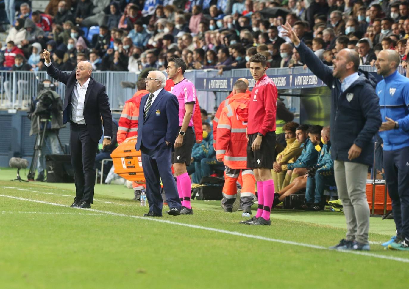 La Rosaleda registró la mejor entrada de la temporada 