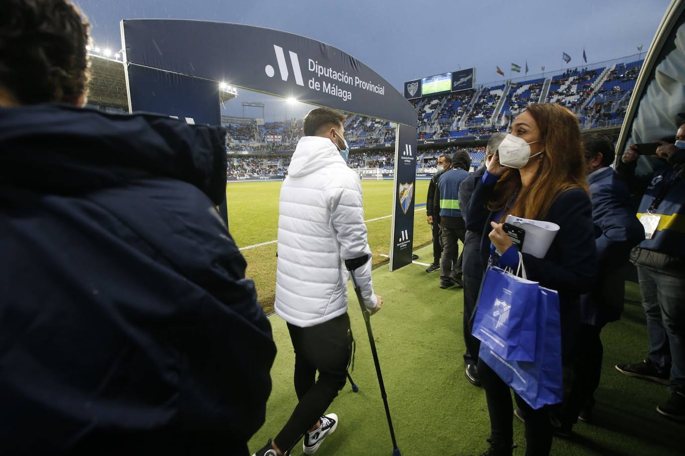 La Rosaleda registró la mejor entrada de la temporada 