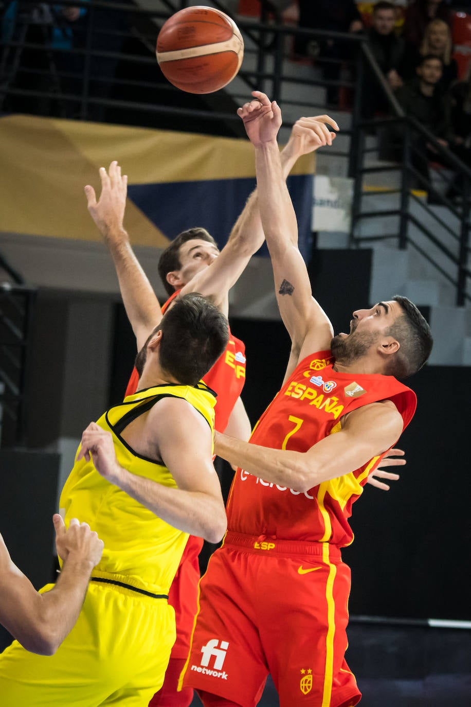 Fotos: Los internacionales del Unicaja, en la victoria ante Macedonia