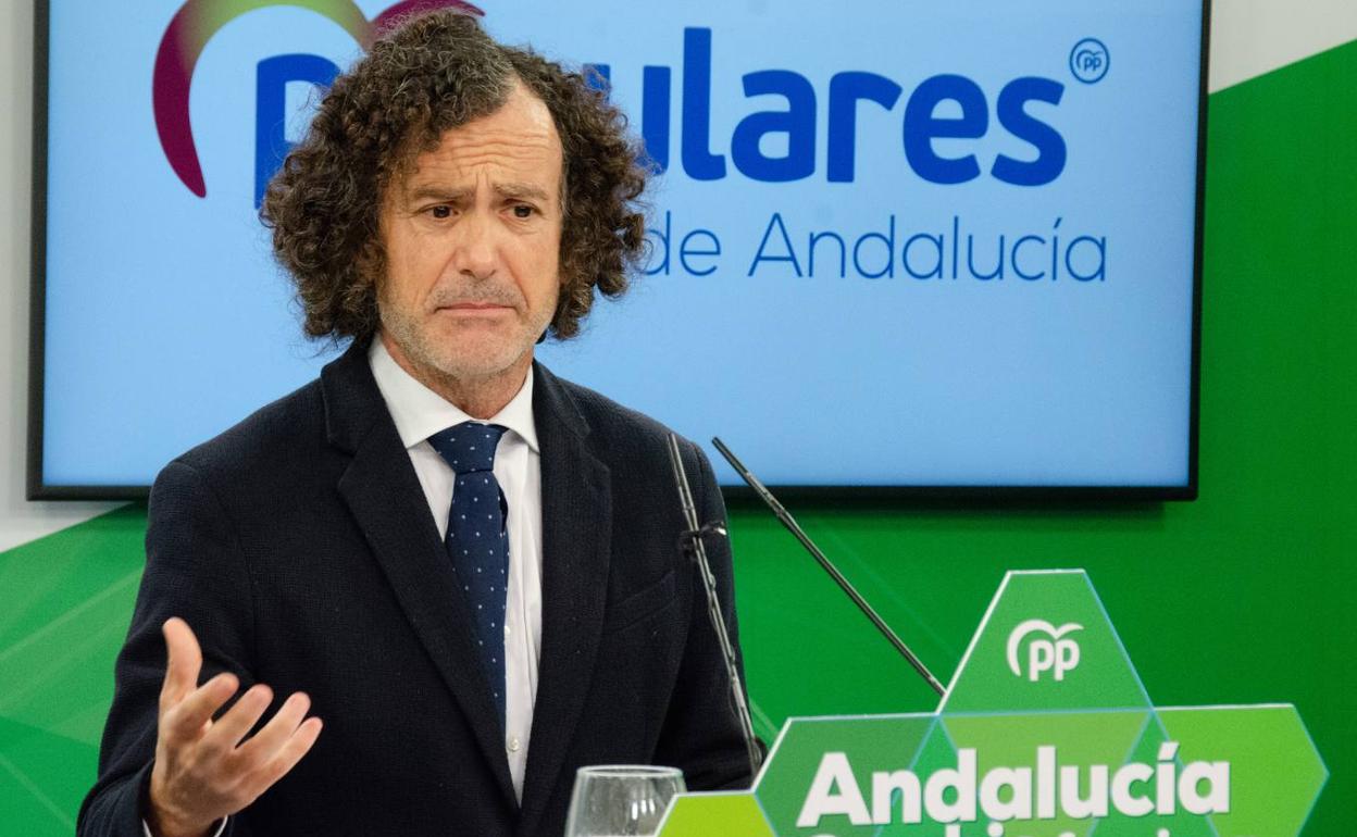 Pablo Venzal, portavoz adjunto del Grupo Popular. 