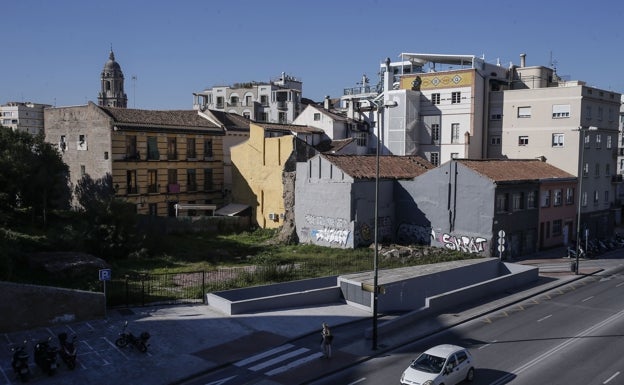 Inmuebles de titularidad municipal que serán demolidos parara dar paso al nuevo edificio. 