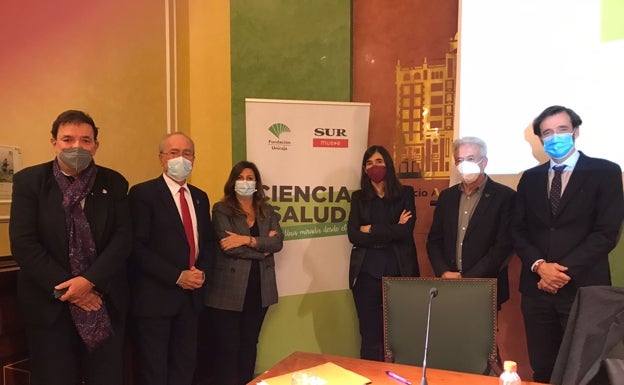 Pedro Luis Gómez, Francisco de la Torre, Ana Cabrera, María Blasco y Antonio González. 