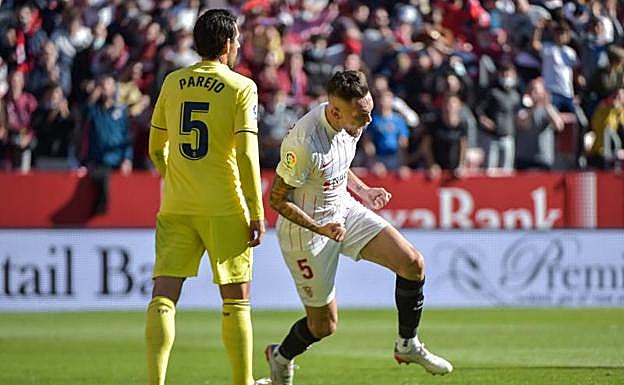 Ocampos da al Sevilla una victoria agónica ante el Villarreal