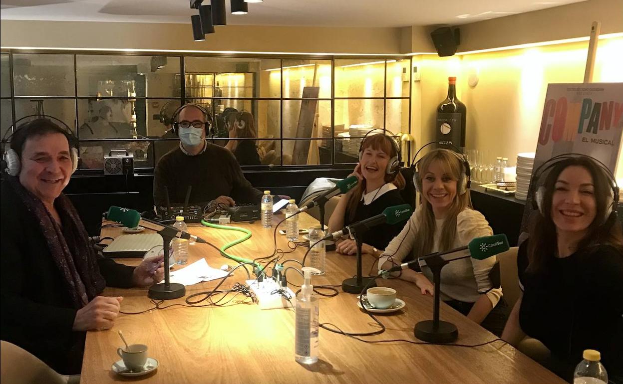 María Adamuz, Silvia Luchetti y Lorena Calero, protagonistas de 'La Sal de la Tierra' en Radio Andalucía Información