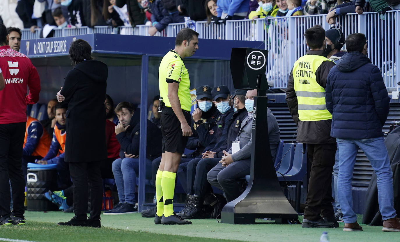 Las mejores fotografías del encuentro disputado este domingo en La Rosaleda