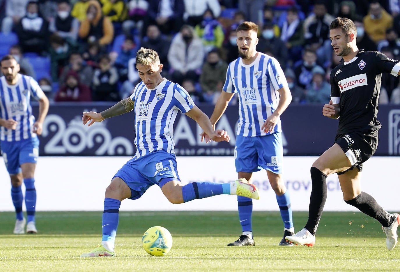 Las mejores fotografías del encuentro disputado este domingo en La Rosaleda