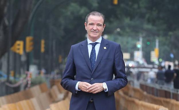 Pablo Atencia, presidente de la Agrupación