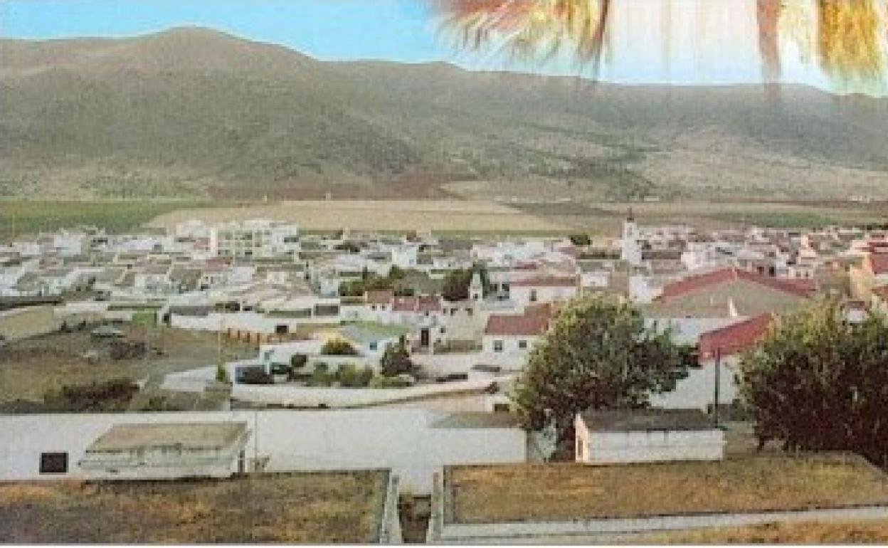 Vista del municipio de Sierra de Yeguas. 