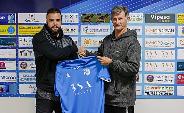 Imagen principal - Momentos recientes de Edu Ramos con el Alharín de la Torre.