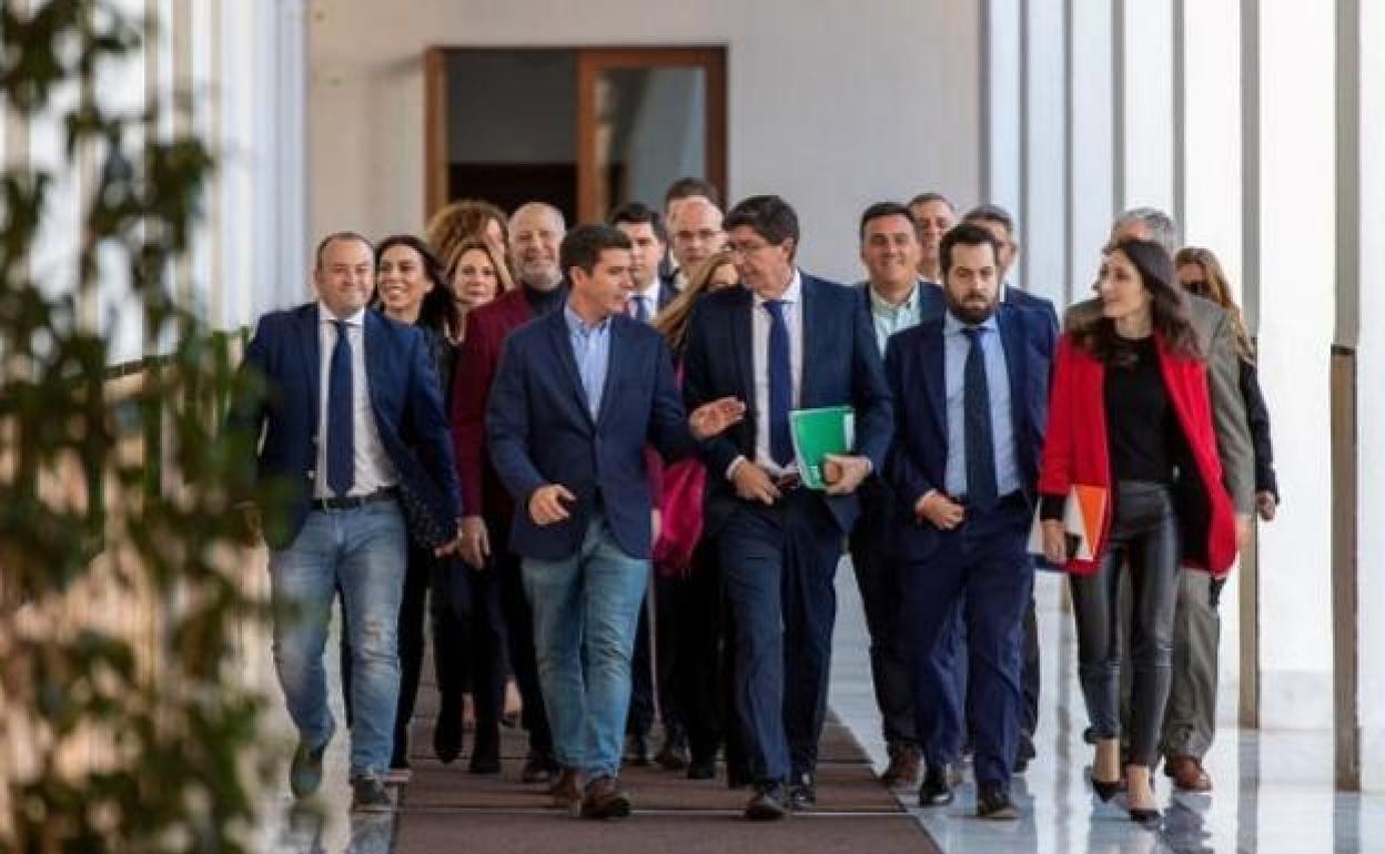 Grupo parlamentario de Ciudadanos. 