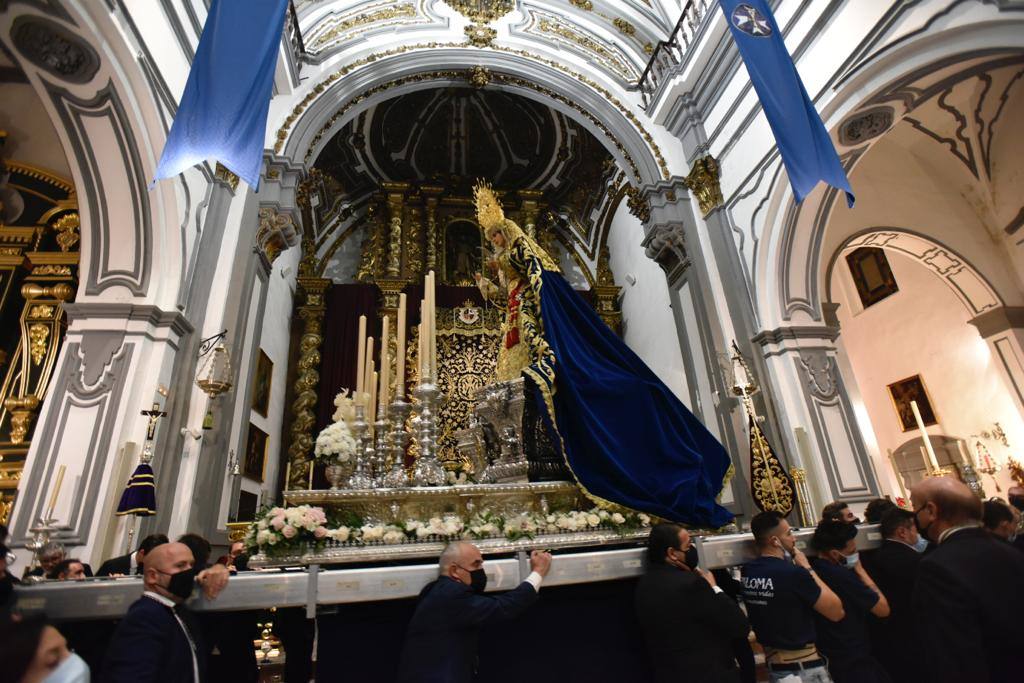 Procesión de la Paloma por los 50 años de su bendición.