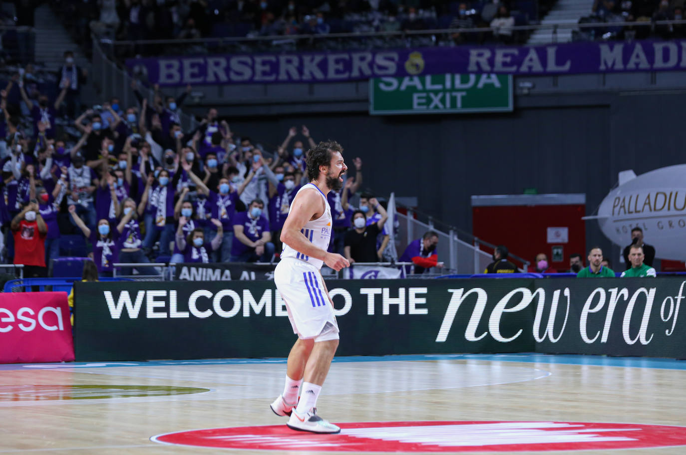 Derrota del Unicaja en la cancha del Real Madrid.