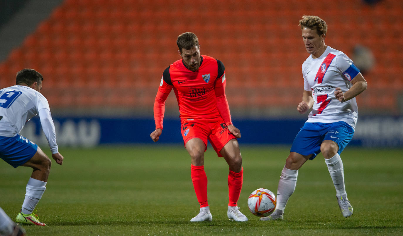 El Málaga cayó ante el Rayo Majadahonda (1-0) 