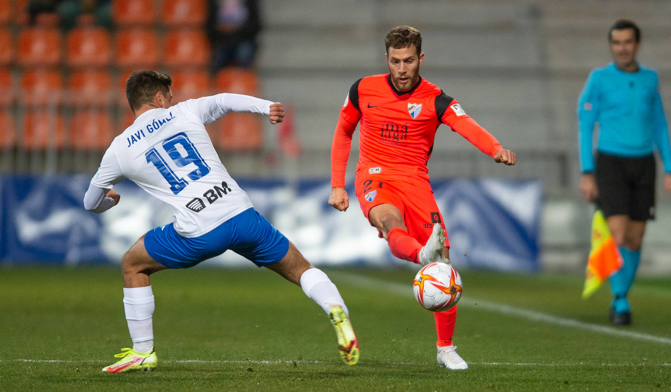 El Málaga cayó ante el Rayo Majadahonda (1-0) 