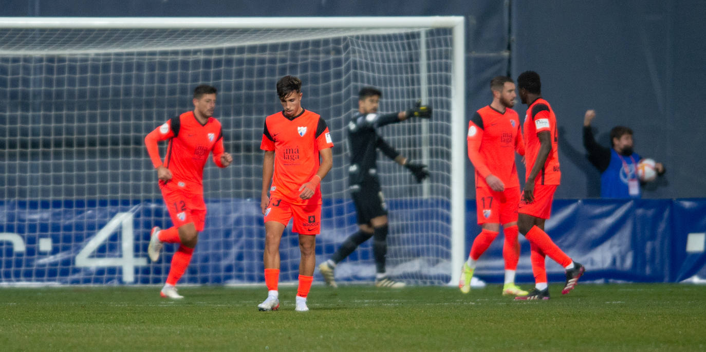 El Málaga cayó ante el Rayo Majadahonda (1-0) 