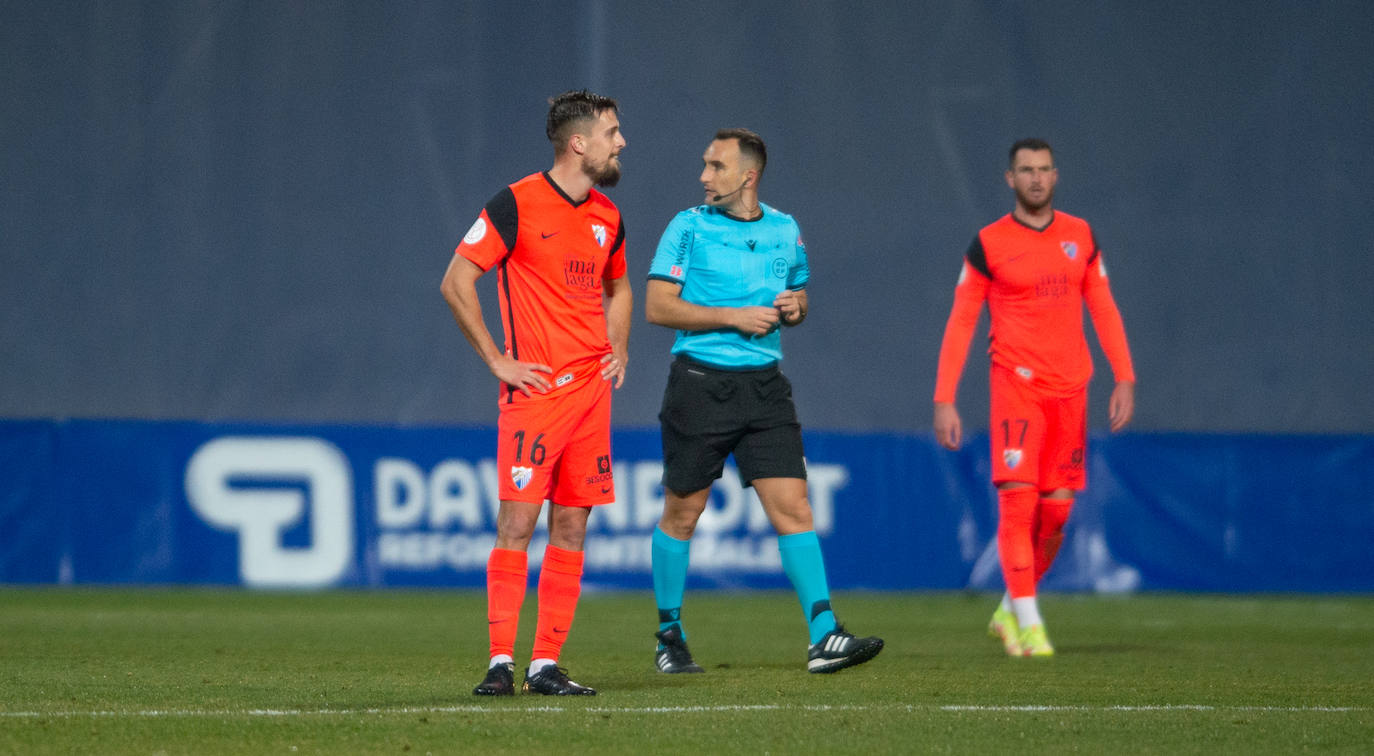 El Málaga cayó ante el Rayo Majadahonda (1-0) 