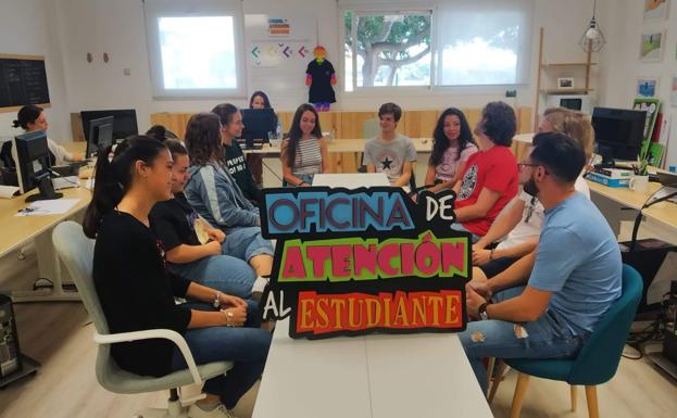Foto de la Oficina de Atención al Estudiante de la Universidad de Málaga. 