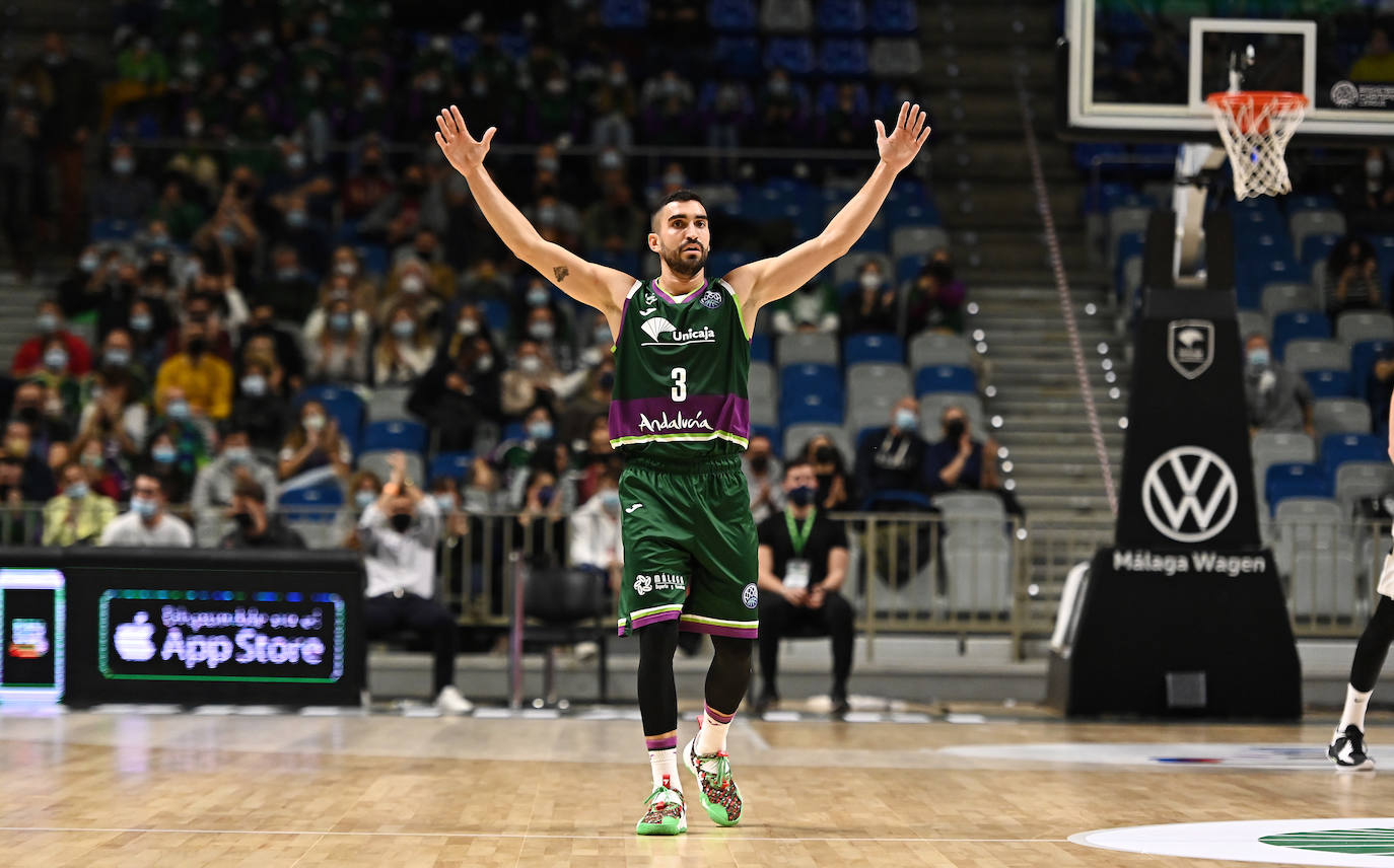 El Unicaja dominó todo el encuentro 