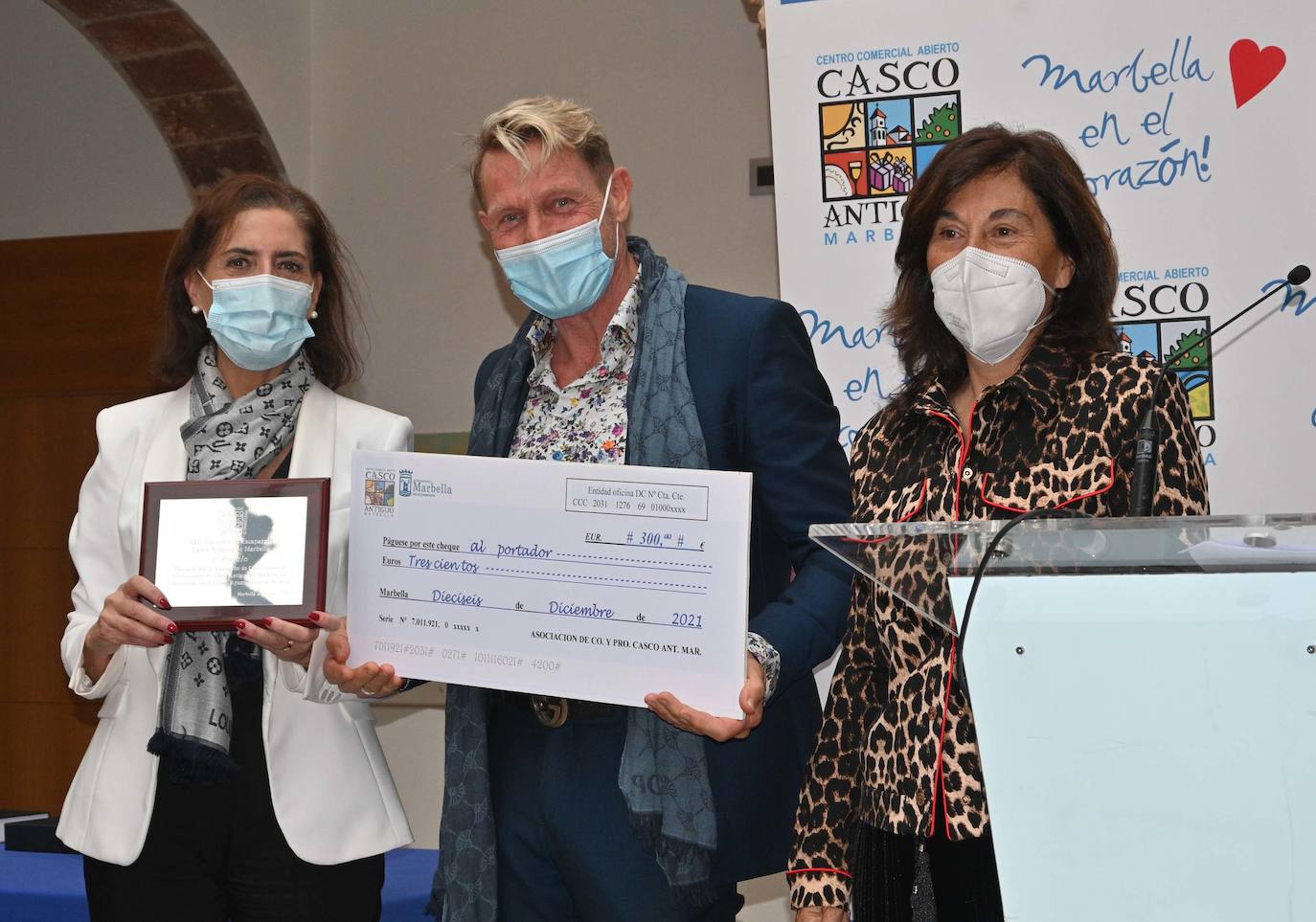 La Asociación de Comerciantes y Profesionales del Casco Antiguo ha hecho entrega de sus galardones y de los premios a los mejores escaparates navideños