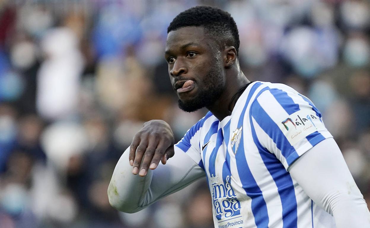 Sekou, en un partido reciente del equipo. 