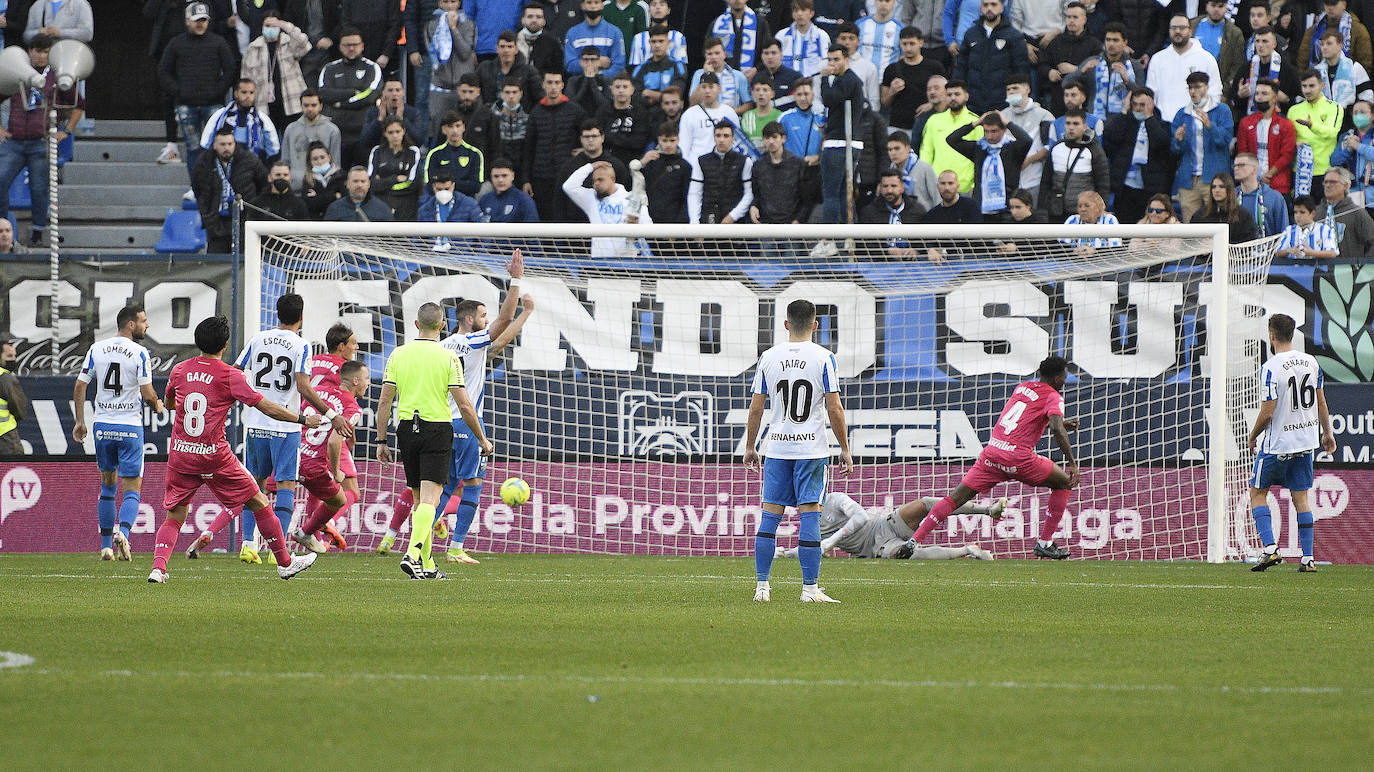 El Málaga ha dejado de ser un equipo fiable en su campo 