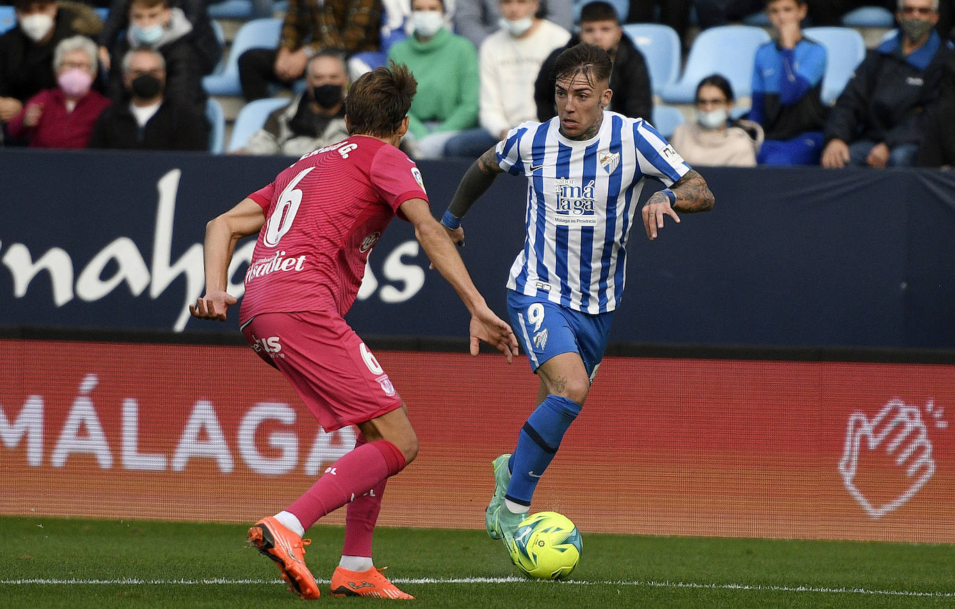 El Málaga ha dejado de ser un equipo fiable en su campo 