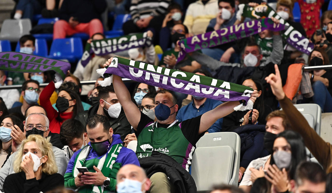 El Unicaja sufrió una dura derrota en un final igualado 