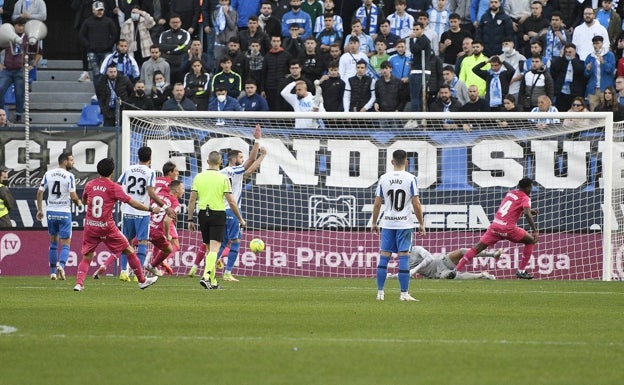 El Leganés deja en el alambre al Málaga de José Alberto (0-2)