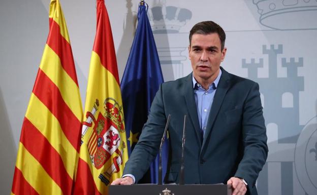 El presidente del Gobierno, Pedro Sánchez 