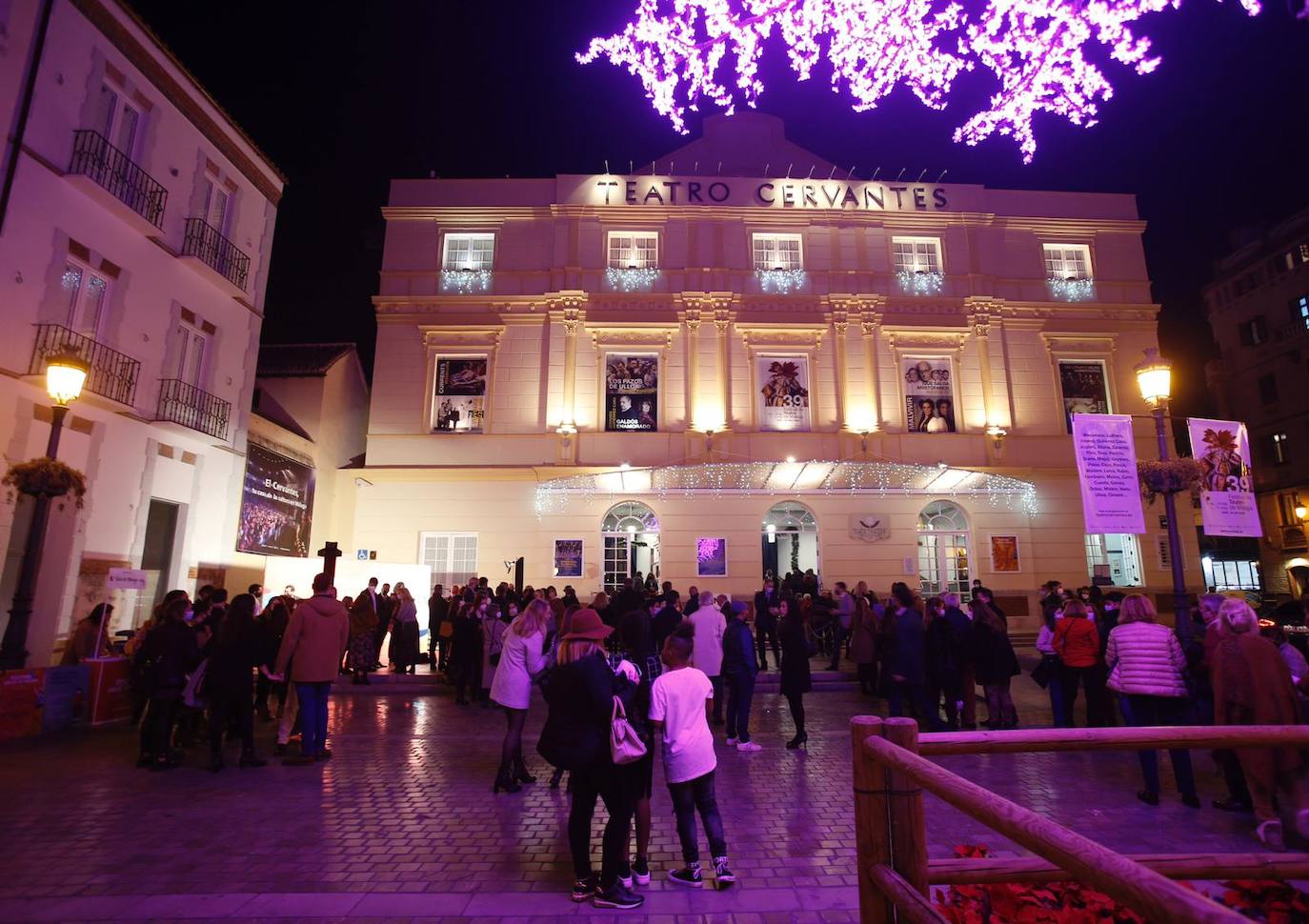 Gala del festival Soles de Málaga en el Cervantes. 