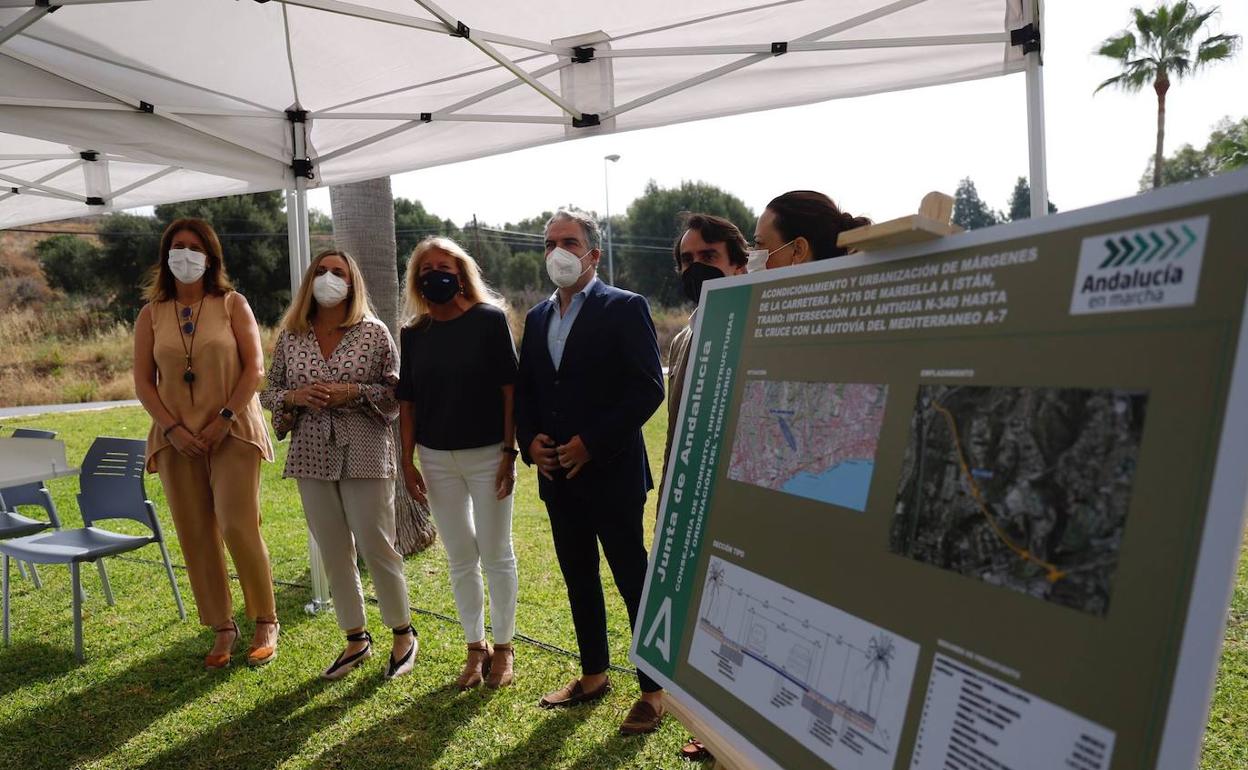 Foto de archivo de la presentación del proyecto. 