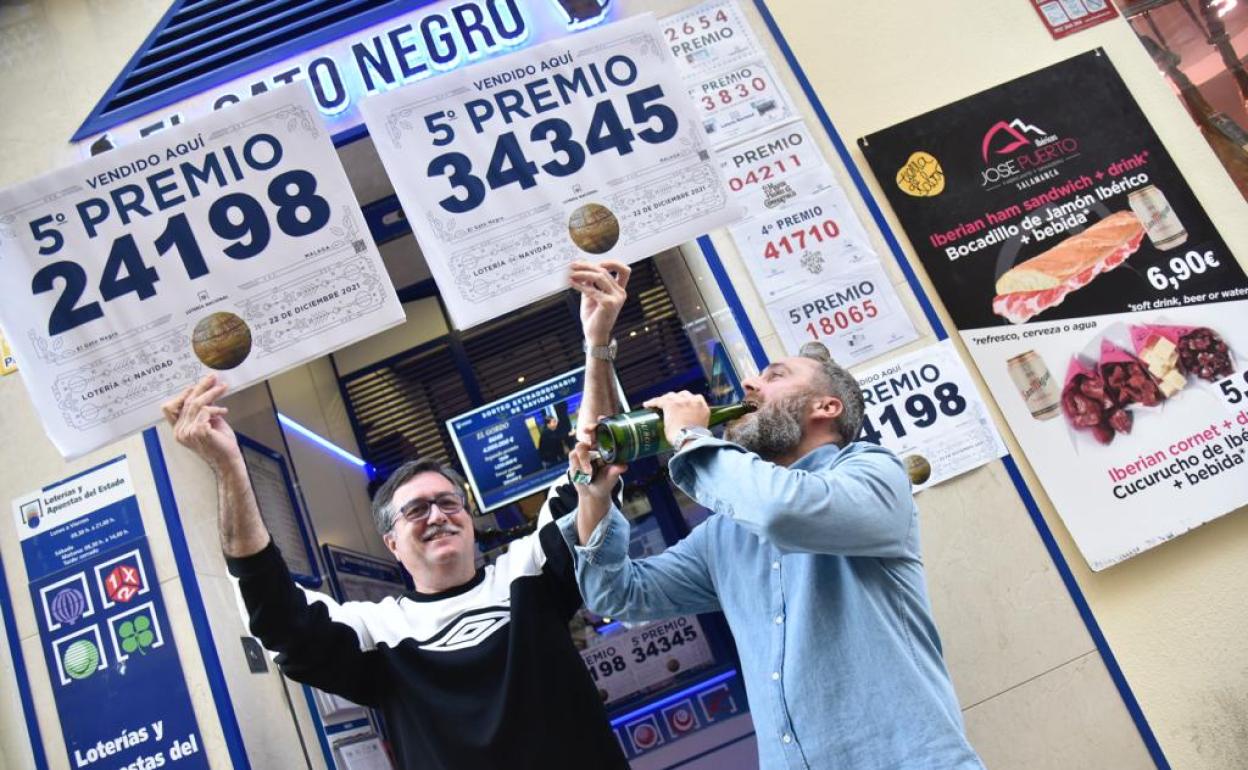 Lotería de Navidad 2021: La calle Granada de Málaga capital concentra tres quintos premios