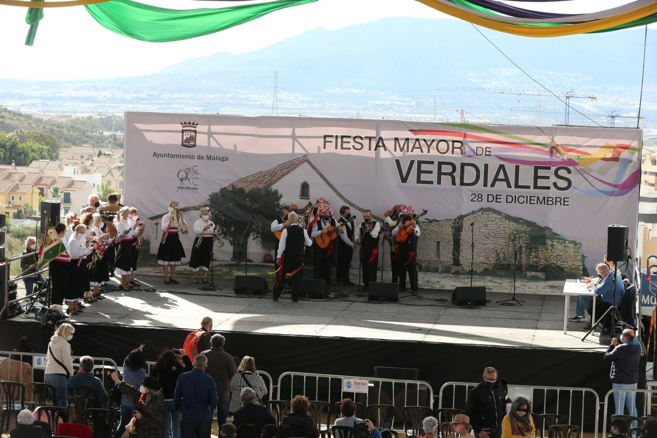 La Fiesta Mayor de Verdiales celebra su 59 edición en Málaga. 