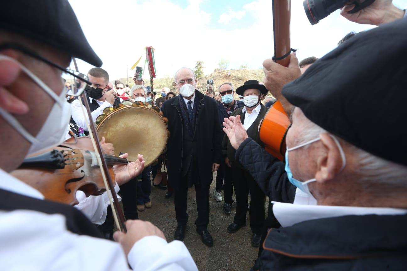 La Fiesta Mayor de Verdiales celebra su 59 edición en Málaga. 