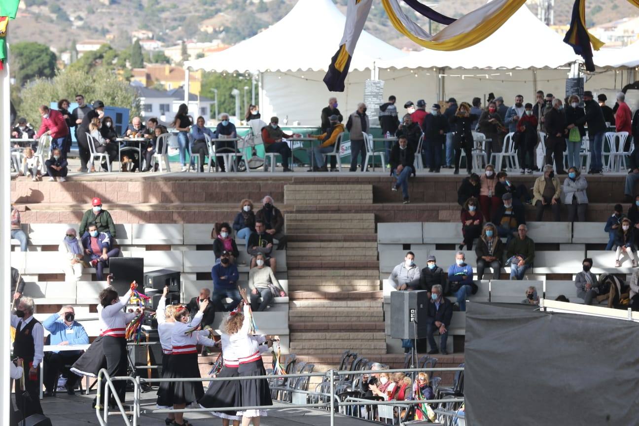 La Fiesta Mayor de Verdiales celebra su 59 edición en Málaga. 