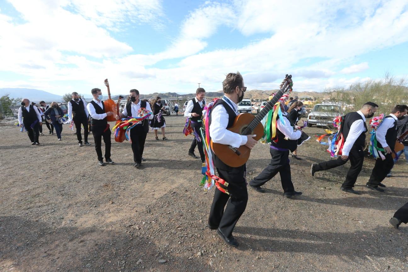 La Fiesta Mayor de Verdiales celebra su 59 edición en Málaga. 