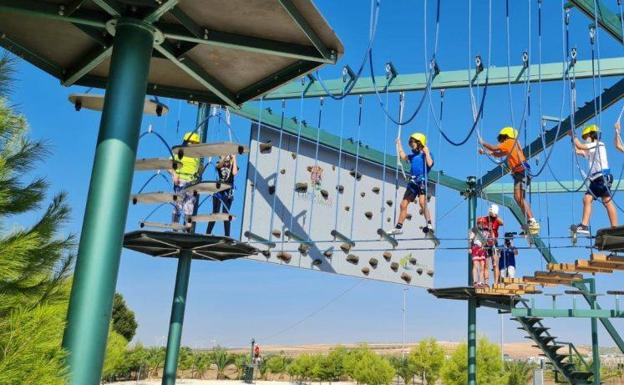 Parque multiaventura de Campillos.