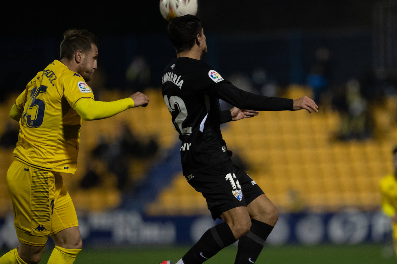 El Málaga abrió el marcador en la recta final del partido 