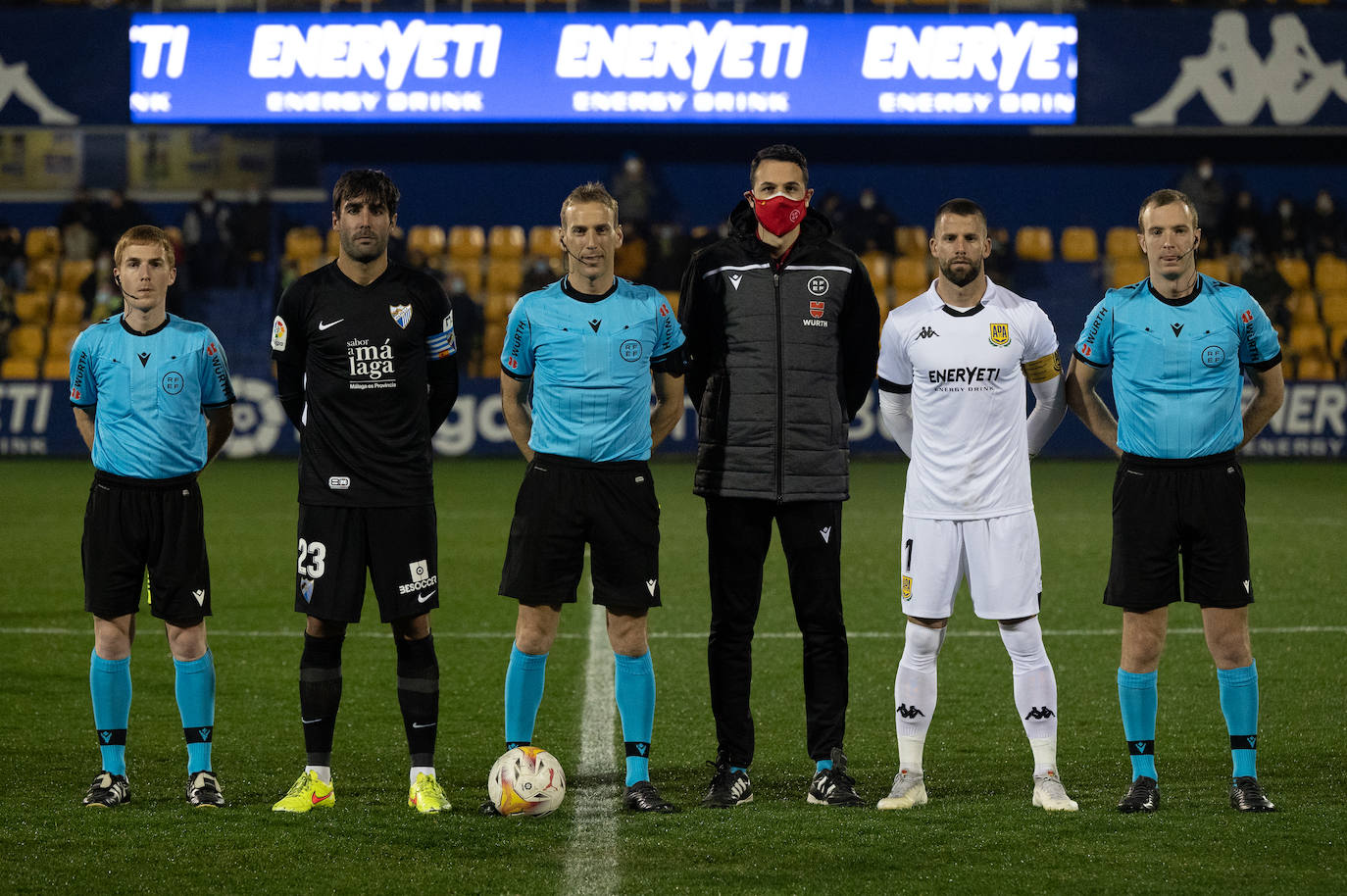 El Málaga abrió el marcador en la recta final del partido 