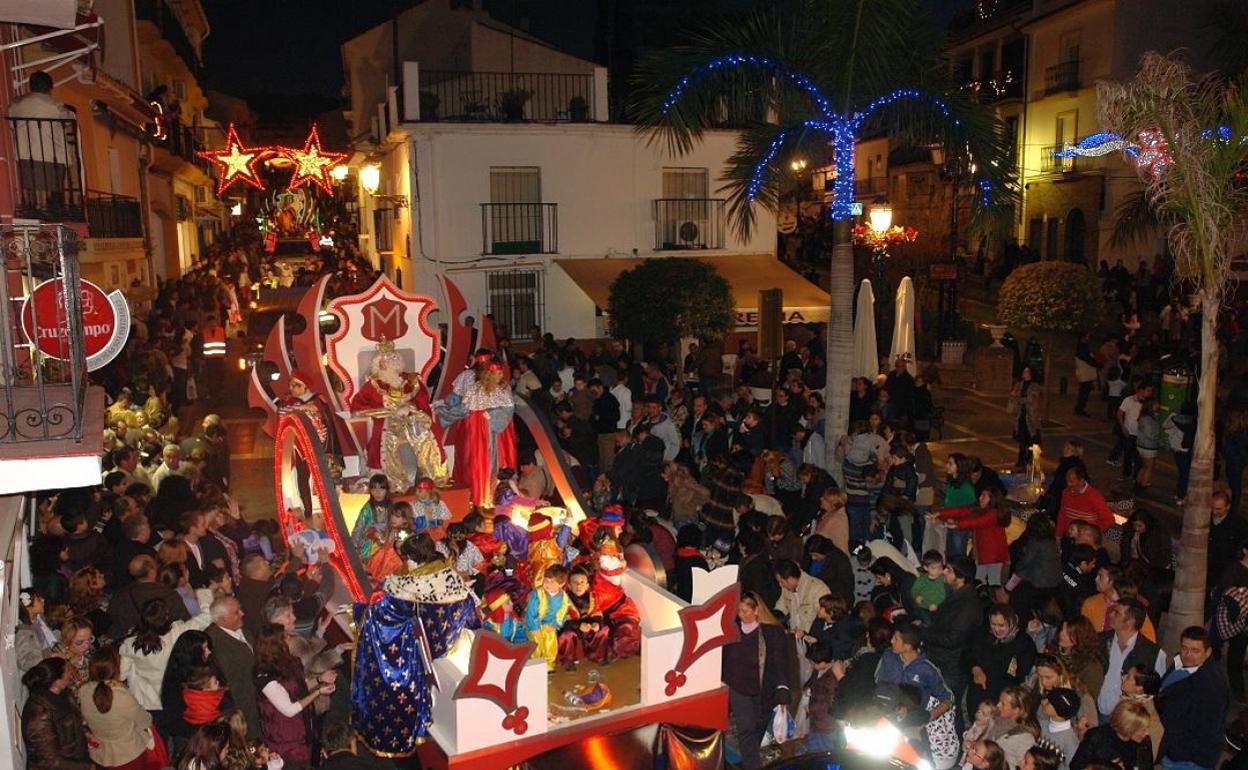 Imagen de archivo de la Cabalgata de Reyes de Alhaurín de la Torre.